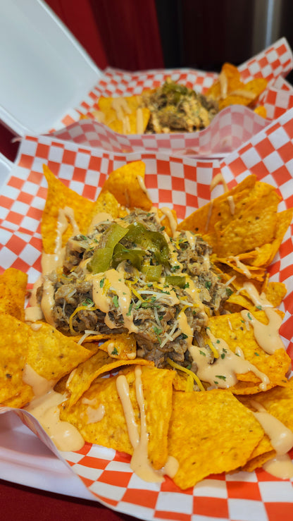 PULLED PORK NACHOS